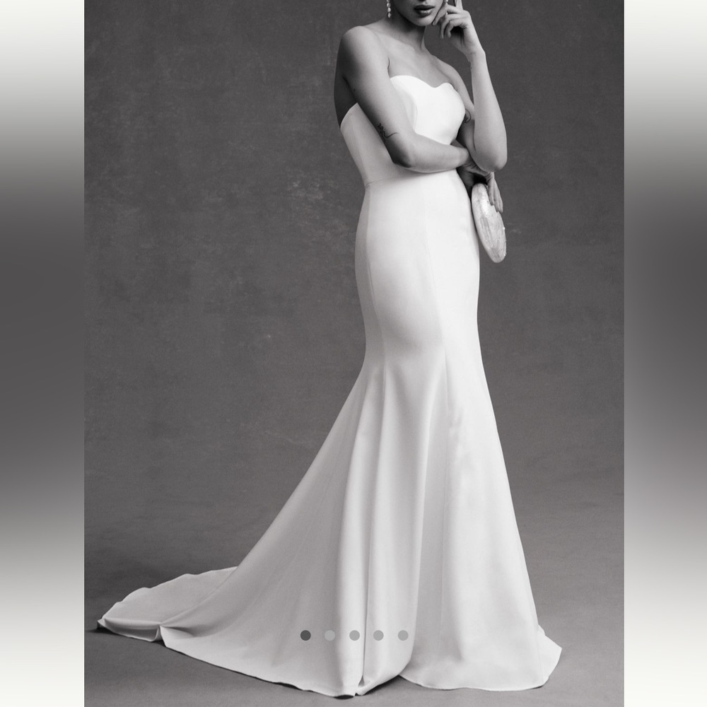 Jenny by Jenny Yoo Bennett Fit & Flare Sweetheart Wedding Gown - Picture 3 of 9